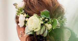 海浜幕張店の花、結婚式の髪飾りや花かんむりのイメージ画像